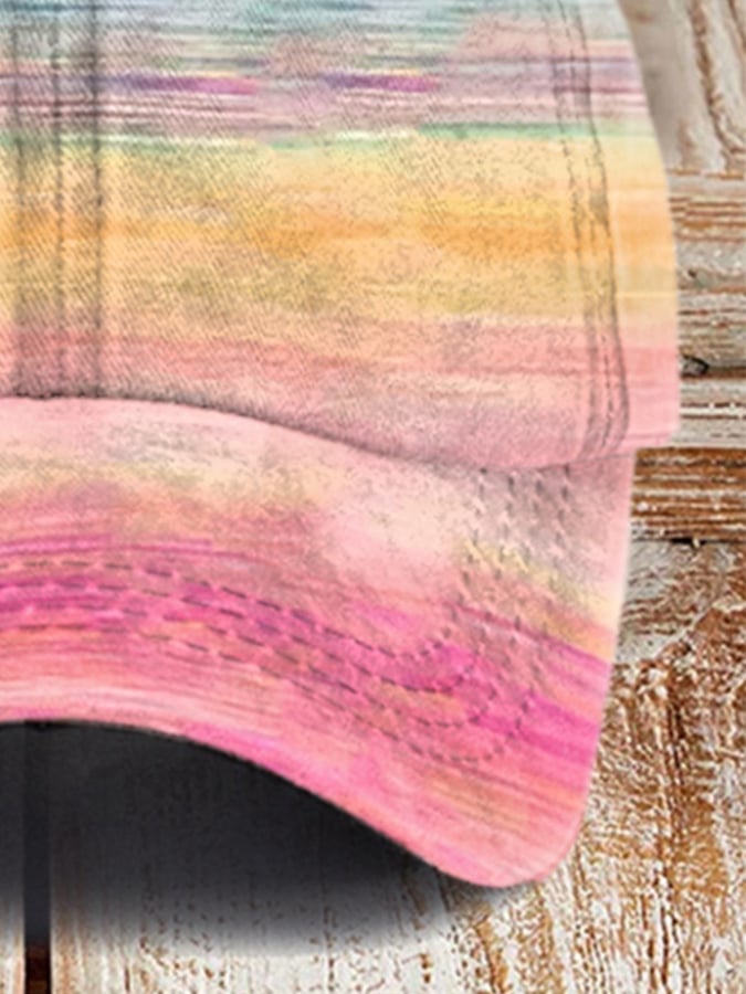 Unisex Breast Cancer Awareness Print Hat