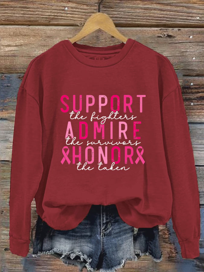 Women's Support Admire Honor casual sweatshirt