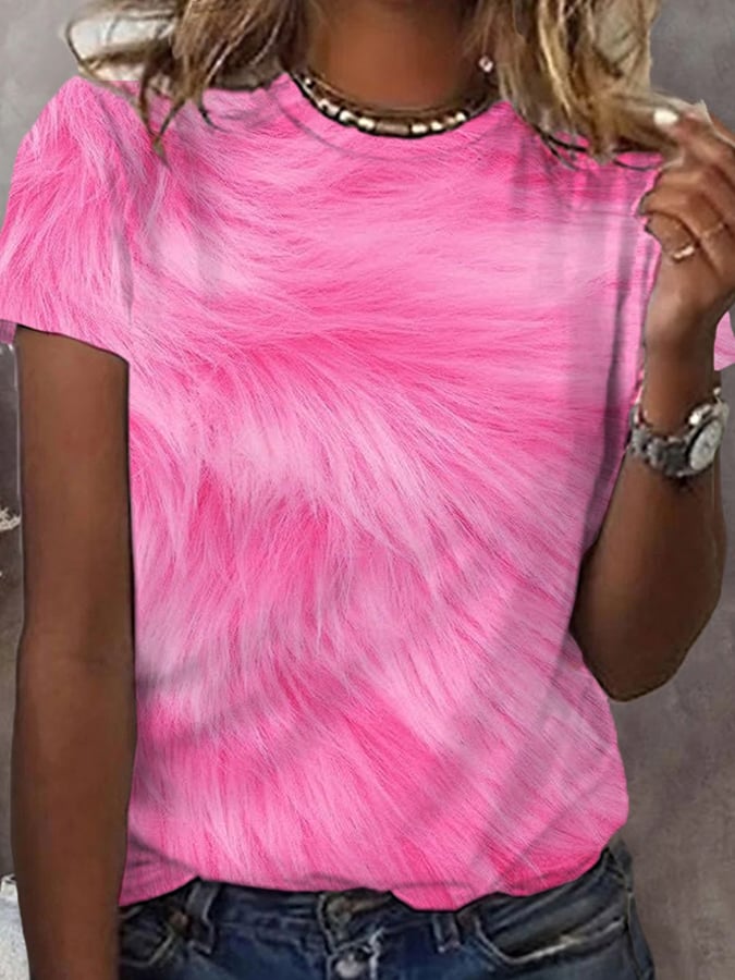 Women's We Wear Pink For Breast Cancer Awareness Warrior Tee