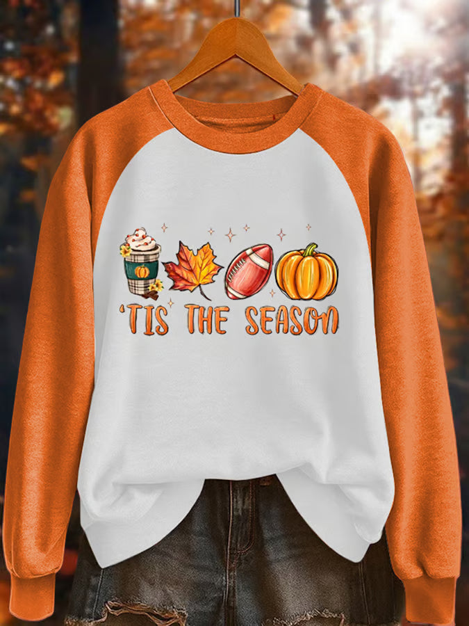 :Women's Tis The Season Printed Sweatshirt