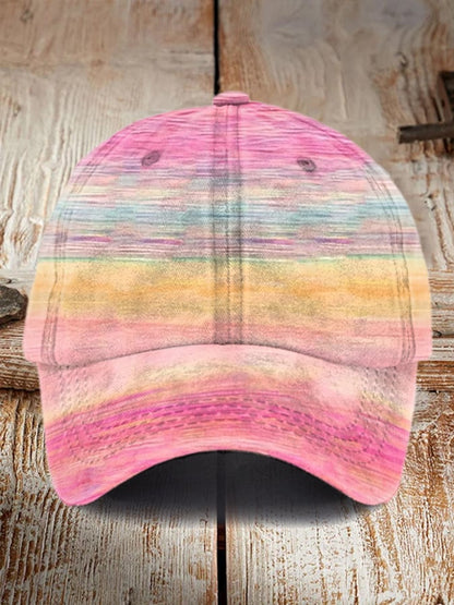 Unisex Breast Cancer Awareness Print Hat
