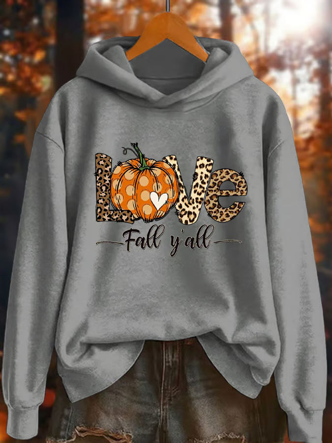 Women's Its Fall Yall Printed Hoodie
