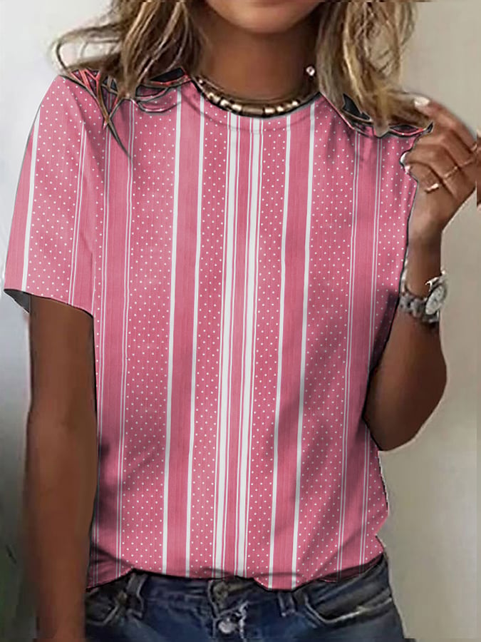 Women's Casual Print T-Shirt