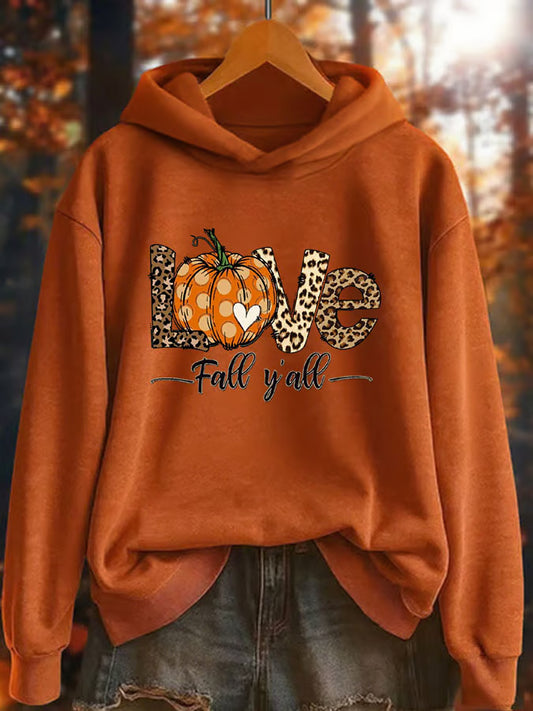 Women's Its Fall Yall Printed Hoodie
