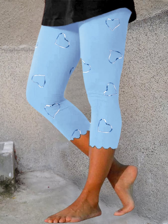 Women's Breast Cancer Awareness Print Leggings