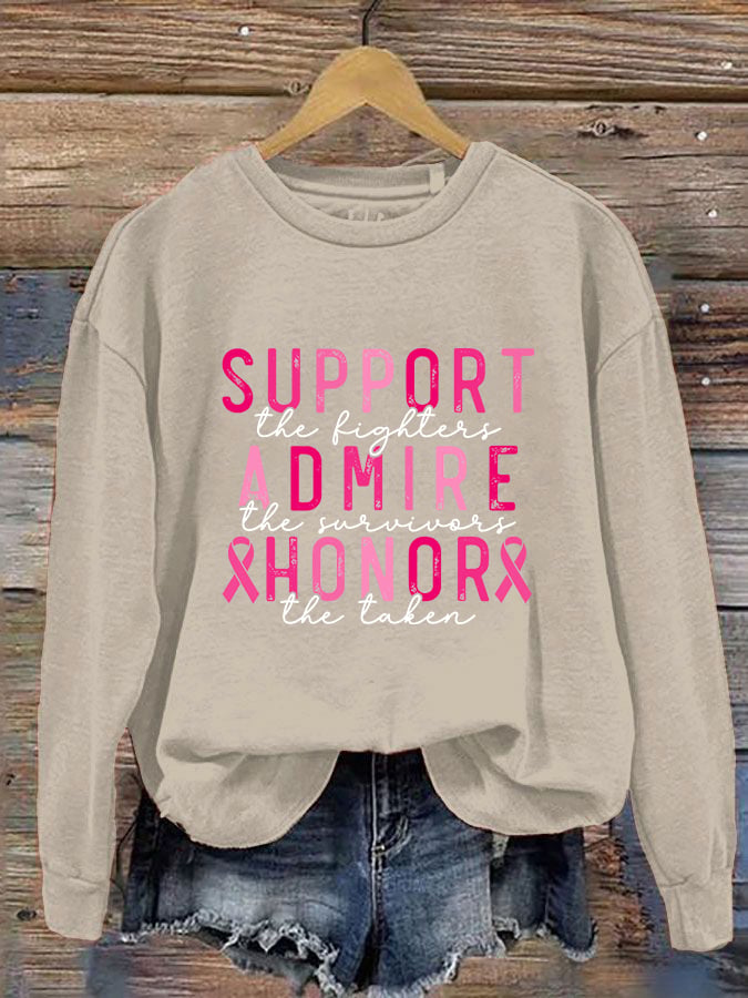 Women's Support Admire Honor casual sweatshirt
