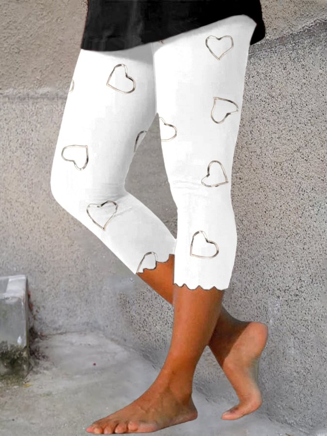 Women's Breast Cancer Awareness Print Leggings
