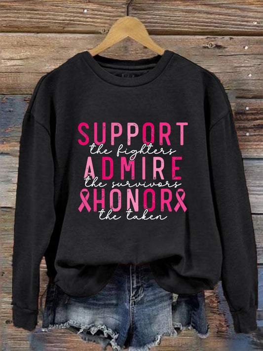 Women's Support Admire Honor casual sweatshirt