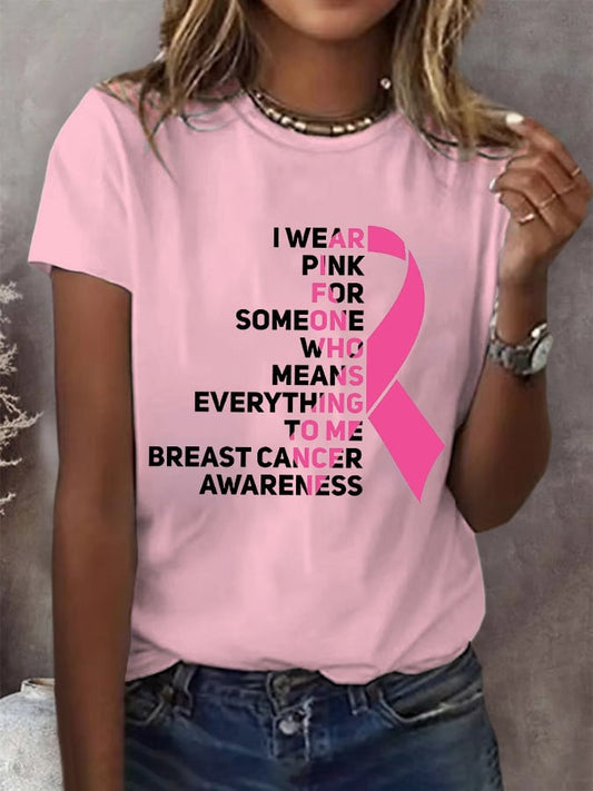 Women's Breast Cancer Awareness T-Shirt