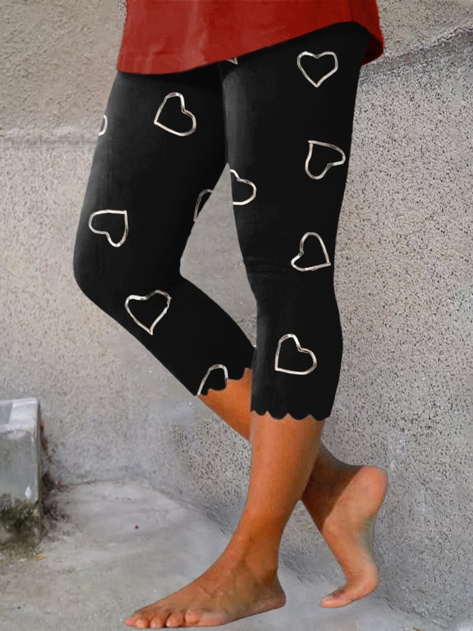 Women's Breast Cancer Awareness Print Leggings