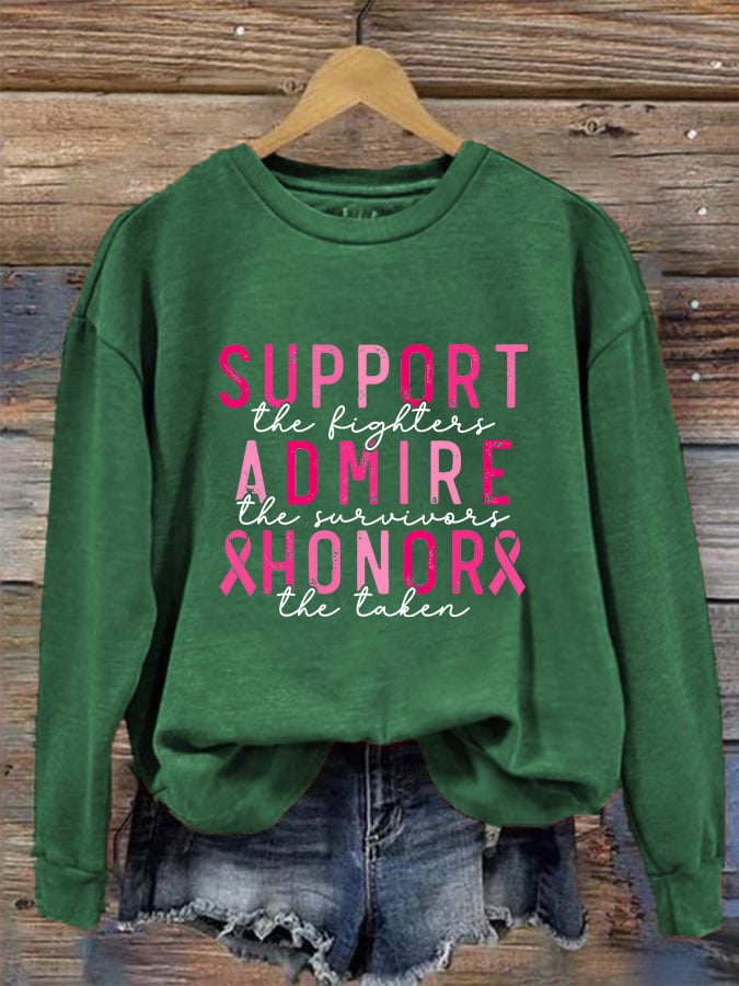 Women's Support Admire Honor casual sweatshirt