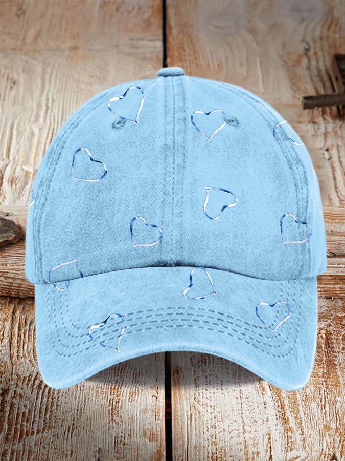 Unisex Breast Cancer Awareness Print Hat